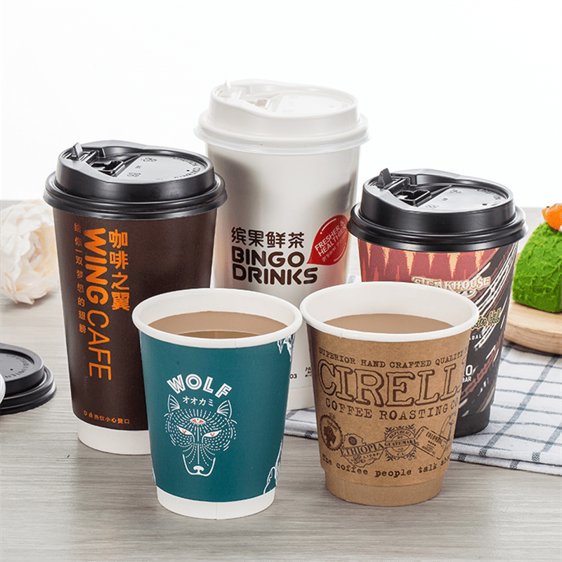 Custom Double Layer Paper Cup